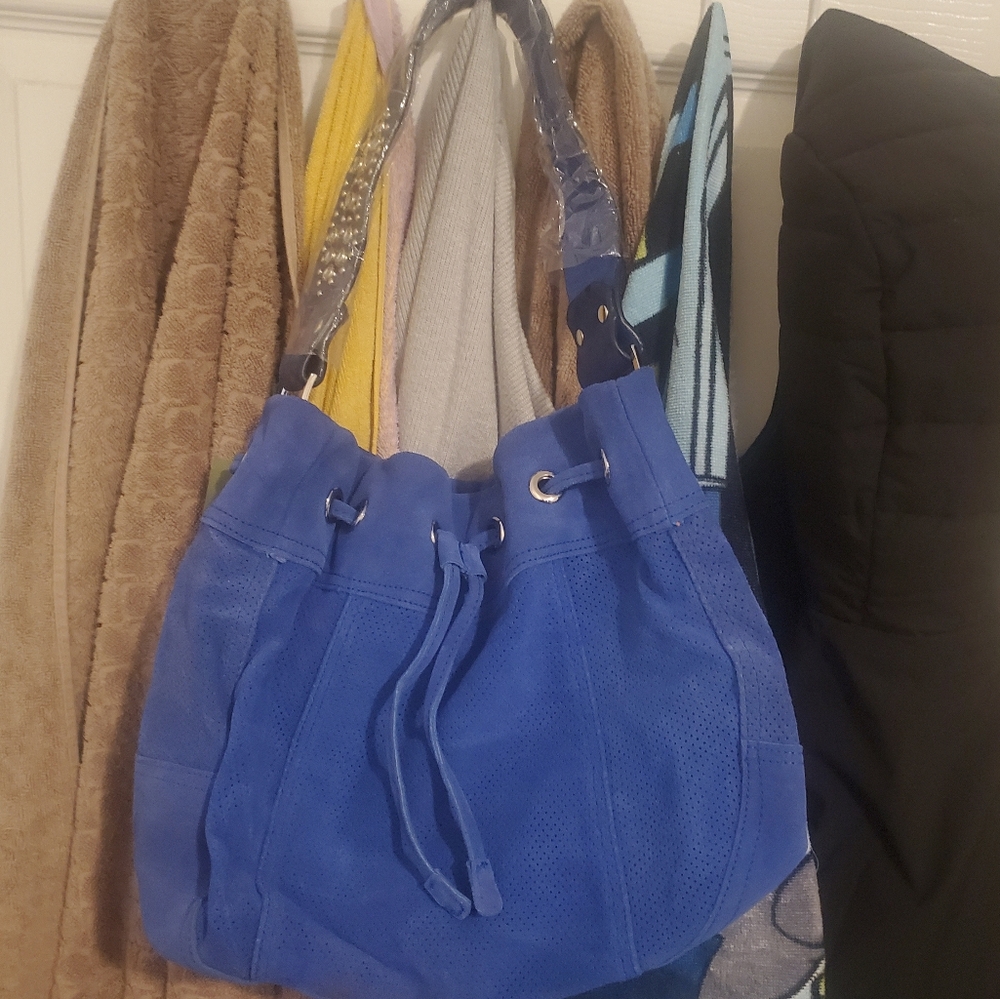 Deux Lux  Blue Hobo Bag